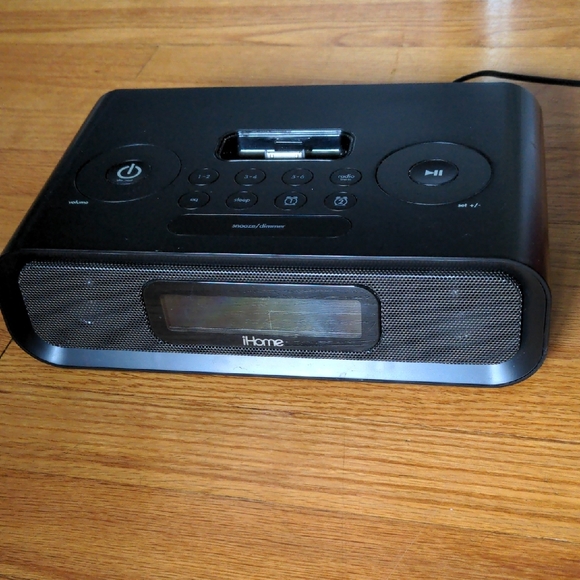 iHome Black Portable Speaker with Dock - Picture 1 of 10